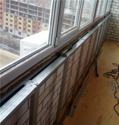 Утепление и отделка лоджии (балкона)