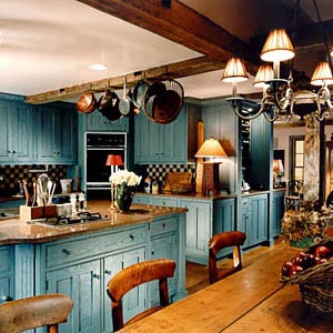 голубая кухня 18