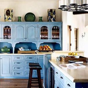 голубая кухня 28