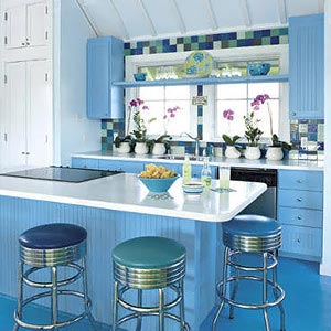 голубая кухня 31