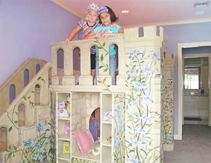 комната принцессы детская комната для девочки 07