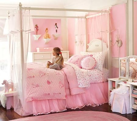 комната принцессы детская комната для девочки 12