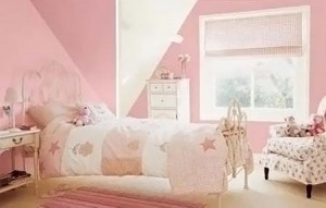 розовый цвет в детской комнате для девочки 002