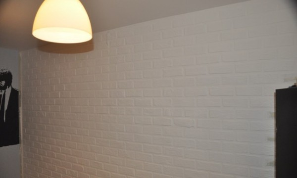 Декоративный кирпич на стену своими руками (стена под кирпич)