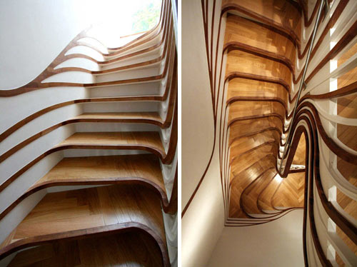 необычные современные лестницы22