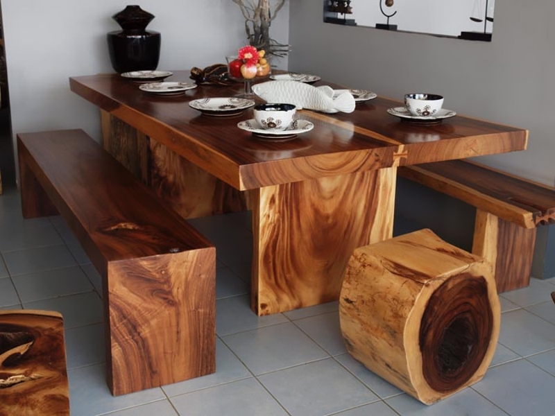 Дизайн мебели из массива дерева